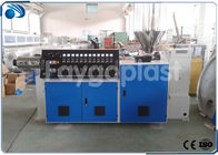 Machine en plastique de fabrication de feuille du profil/PVC, machine simple de boudineuse à vis