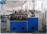 Machine en plastique de fabrication de feuille du profil/PVC, machine simple de boudineuse à vis