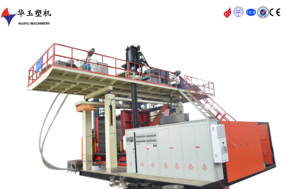 Machine de moulage par soufflage à 10 couches de réservoir d'eau de 1000L avec système de refroidissement à recirculation et onduleur Siemens