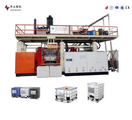 Huayu 1000L Machine de soufflage IBC à une couche Machine de soufflage automatique d'emballage chimique pour le plastique HDPE