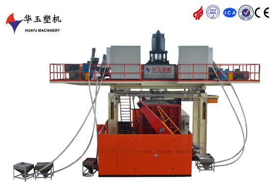 Machine de moulage par soufflage IBC écologique à co-extrusion 2 couches, capacité 3000L, pour une production à haute efficacité