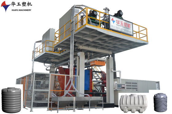 Machine de moulage par soufflage IBC à haute précision à co-extrusion à 4 couches de capacité 5000L pour les grands produits en plastique